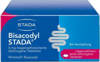Bisacodyl 5mg magensaftr. überzogene Tabletten (100 Stk.)