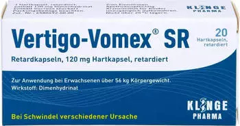 Vertigo-Vomex SR 120mg Retardkapseln (20 Stk.)