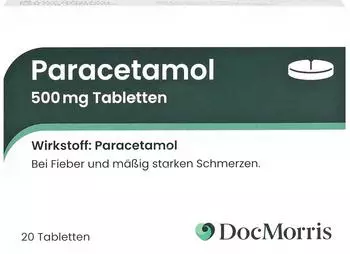 Paracetamol 500mg Tabletten (20 Stk.)