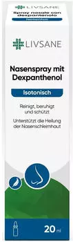 Livsane Nasenspray mit Dexpanthenol (20ml)