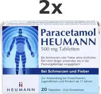 Heumann Paracetamol 500 mg Tabletten 20 St