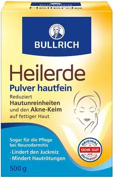 Bullrich Heilerde Pulver hautfein (500 g)