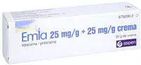 EMLA 25 mg/g + 25 mg/g Creme - Reimport 30 g
