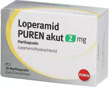 Loperamid Puren akut 2 mg Hartkapseln (10 Stk.)