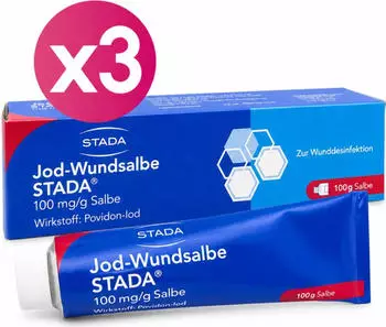 Jod-Wundsalbe 100mg/g (100g)
