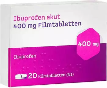 Ibuprofen akut 400mg Filmtabletten (20 Stk.)