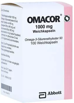 Omacor 1.000mg Weichkapseln (100 Stk.)