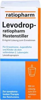 Levodrop Hustenstiller 6 mg / ml Lse (100ml)