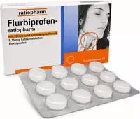 PZN-DE 12482694, Flurbiprofen-ratiopharm Lutschtabletten Honig-Zitrone, 24 St,