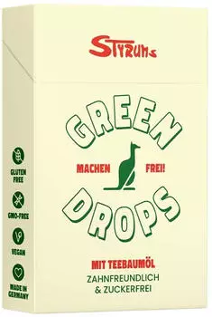 Green Drops Halspastillen (37g)