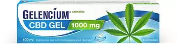 Gelencium Cannabis CBD Gel 1000mg (100ml)