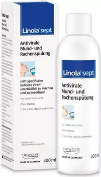 Linola sept Antivirale Mund- und Rachensp&uuml;lung (300ml)