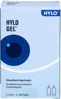 Hylo-gel Augentropfen 2X10 ml