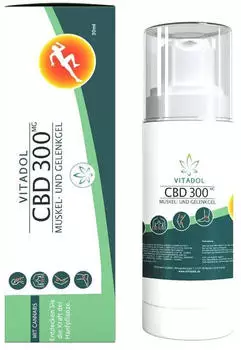 Vitadol CBD 300 Muskel- und Gelenkgel (30ml)