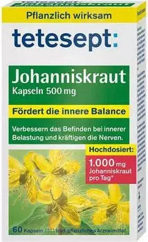Johanniskraut 500mg Kapseln (60 Stk.)