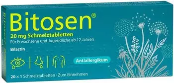 Bitosen 20mg Schmelztabletten (20 Stk.)
