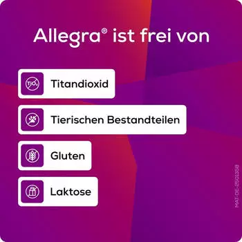Allegra Allergietabletten Kinder 10 mg Schmelztabletten (6 Stk.)