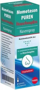 Mometason Puren Heuschnupfenspray 50 &micro;g / Spr&uuml;hsto&szlig; 60 (10 g)