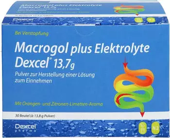 Macrogol plus Elektrolyte Dexcel 13,7 g
