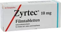 Zyrtec 10 mg Filmtabletten - Reimport 50 St