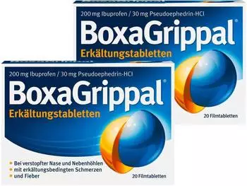 Boxagrippal 200 mg / 30 mg Filmtabletten (2 x 20 Stk.)