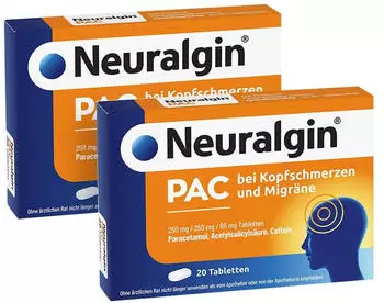 Neuralgin PAC Tabletten (2x20 Stk.)
