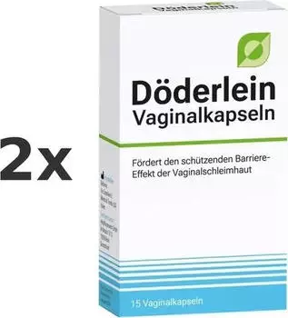 D&ouml;derlein Vaginalkapseln mit Milchs&auml;urebakterien (15 Stk.)