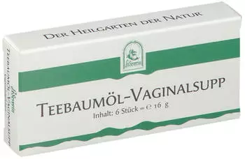 Teebaum&ouml;l - Vaginsalsupp (6 Stk.)