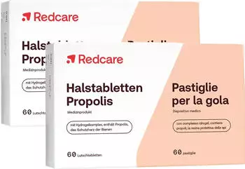 Redcare Halstabletten Propolis (2x60 Stk.)