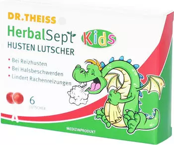 HerbalSept Husten Lutscher Kids (6 Stk.)