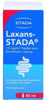 Laxans-Stada 7,5 mg Tropfen zum Einnehmen 50ml