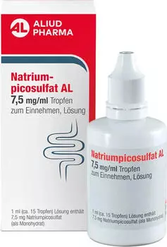 Natriumpicosulfat AL 7,5 mg/ml Tropfen zum Einnehmen 50ml