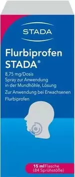 Flurbiprofen Stada 8,75 mg/Dosis Spray Anwendung in der Mundhöhle (15ml)
