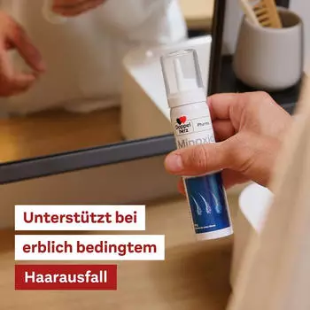 Minoxidil DoppelherzPharma 50 mg/g Schaum f&uuml;r M&auml;nner (3 x 60g)