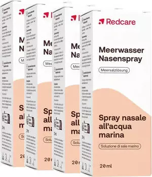 Redcare Meerwasser Nasenspray (4x20ml)