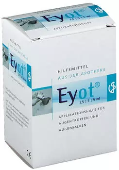 Eyot Tropfhilfe f&uuml;r Augentropfen und Augensalben