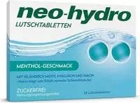 Neo-hydro Lutschtabletten Menthol Zuckerfrei 24 St