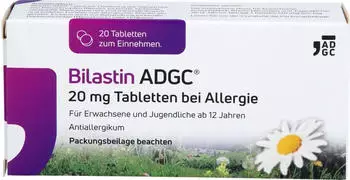 Bilastin ADGC 20mg Tabletten (20 Stk.)