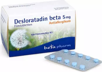 Desloratadin beta 5mg Filmtabletten (100 Stk.)