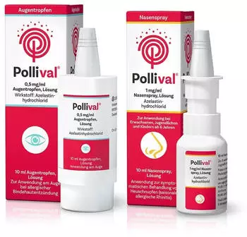 Pollival 1mg/ml Nasenspray + Augentropfen 2 x 10ml