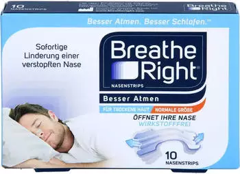 Pharma Netzwerk Breathe Right Nasenpflaster normal transparent (10 Stk.)