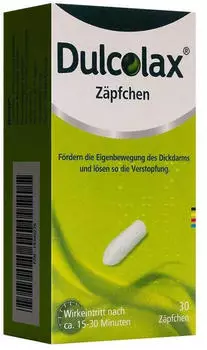 Dulcolax 10 mg Suppositorien 30 Stk.