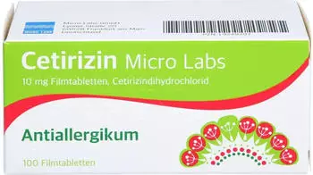 Cetirizin Micro Labs 10 mg Filmtabletten (100 Stk.)