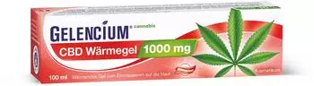 Gelencium CBD W&auml;rmegel 1000mg Gel (100ml)