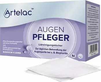 Artelac Augenpfleger Lidreinigungstücher (20 Stk.)
