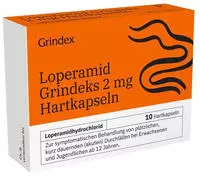 Loperamid Grindeks 2 Mg Hartkapseln 10 St