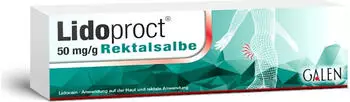 Lidoprotect 50mg/g Rektalsalbe (25g)