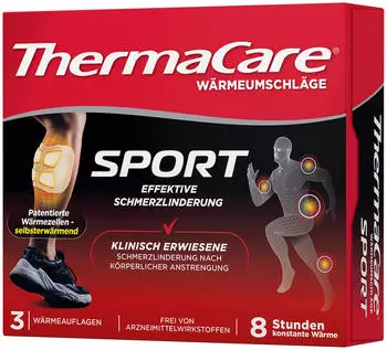 Thermacare Sport W&auml;rmeumschl&auml;ge (3 Stk.)