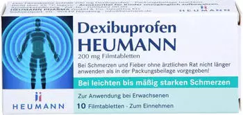 Dexibuprofen Heumann 200mg Filmtabletten (10 Stk.)