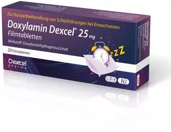 Doxylamin Dexcel 25mg Filmtabletten